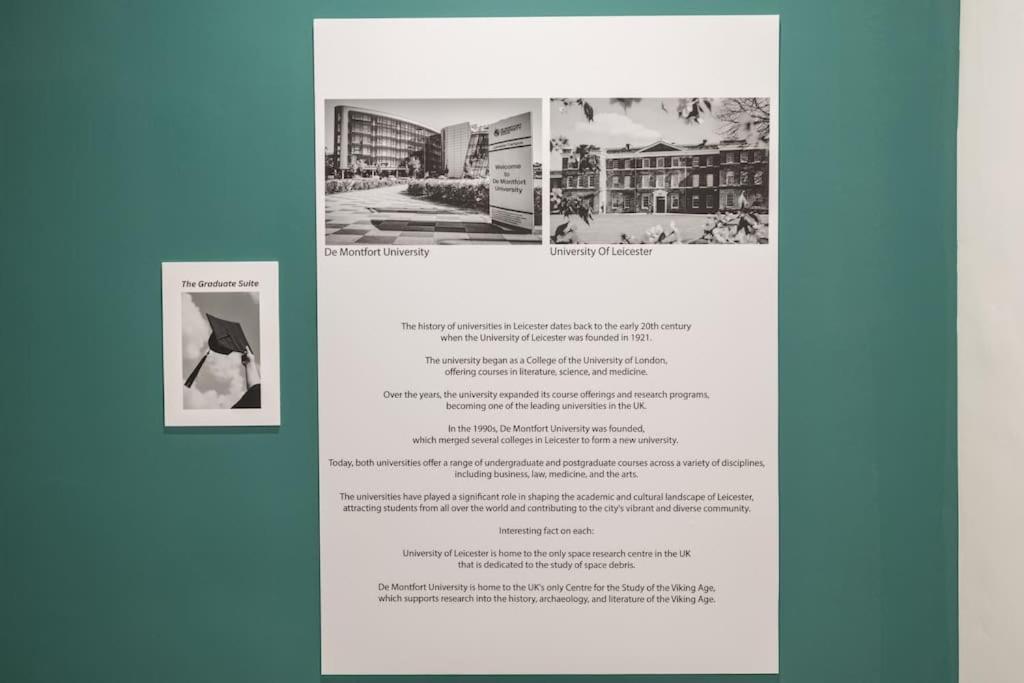 The Pocklington - The Graduate Suite Leicester Eksteriør billede